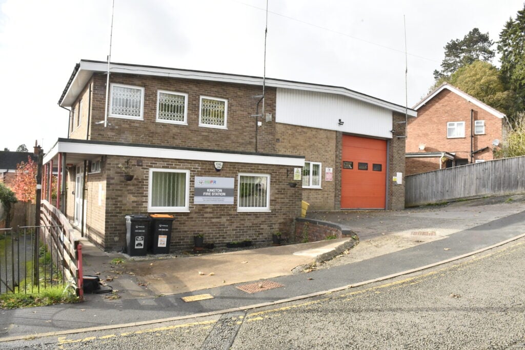 Kington Fire Station.
