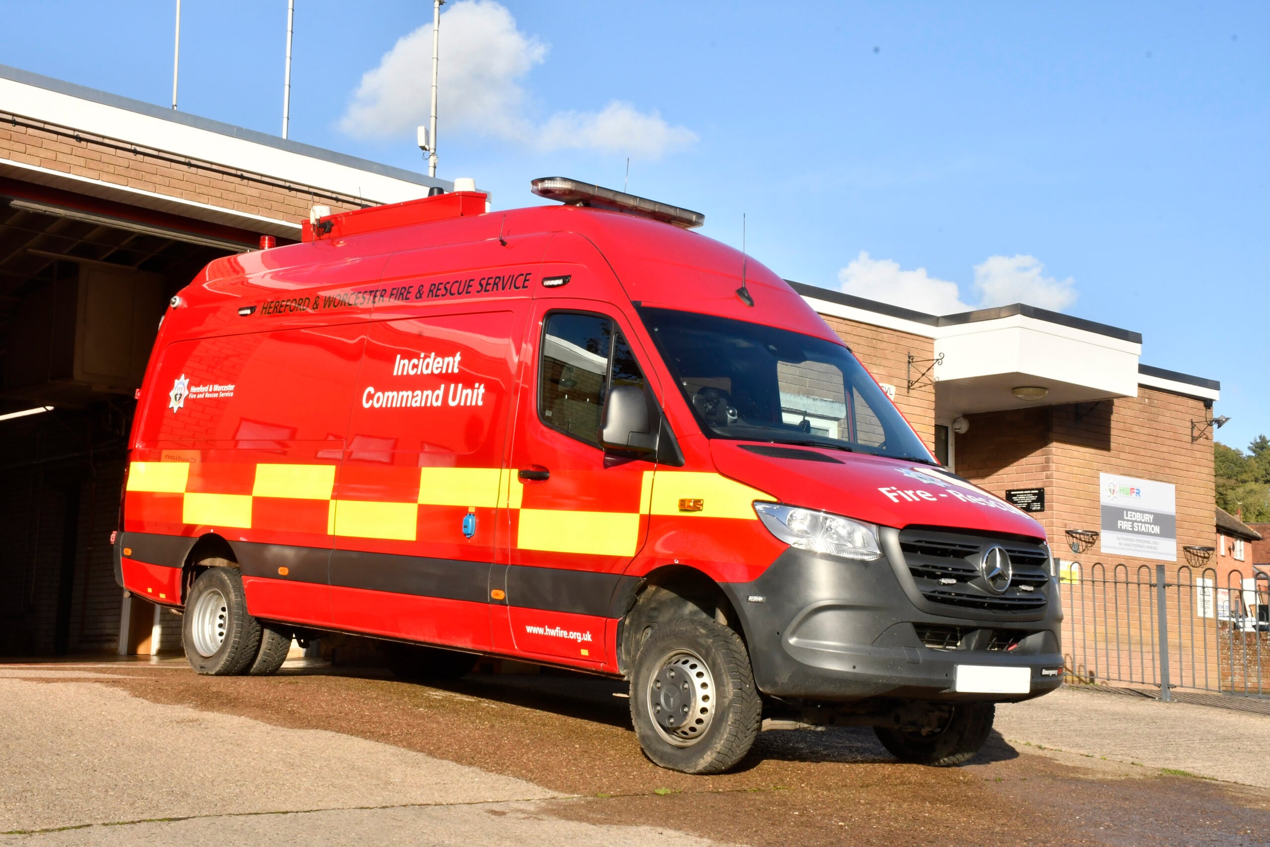 Incident Command Unit | Hereford and Worcester Fire and Rescue Service
