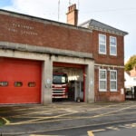 Pershore fire station.