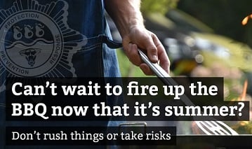 Barbecue safely this summer and keep your cool over the hot coals
