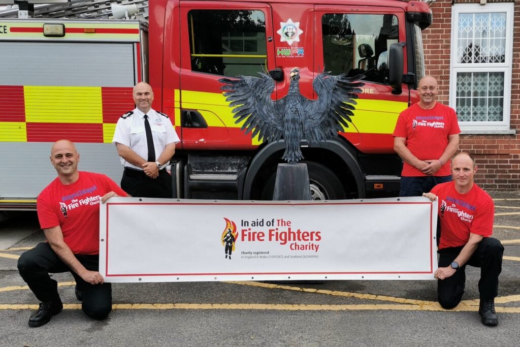 Firefighter’s legacy is immortalised by the creation of a magnificent sculpture