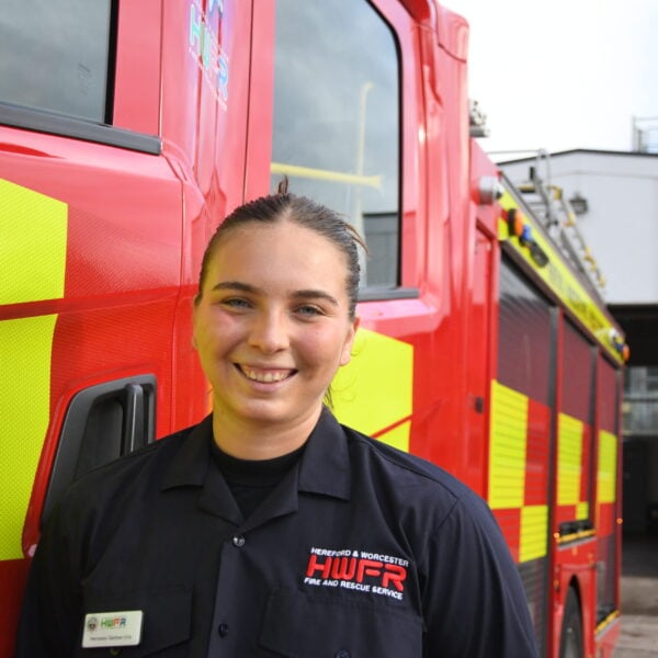 Firefighter Hennessy Gardner-Vine, Ross on Wye