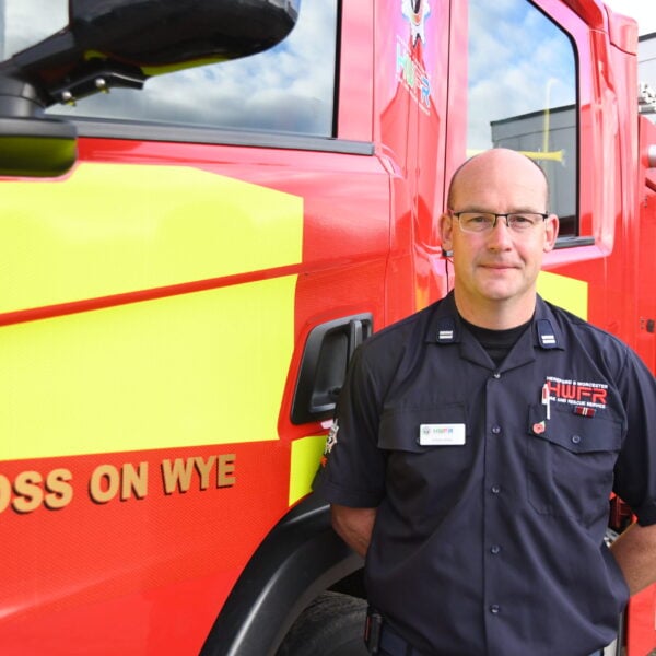 Crew Commander Andy James, Ross on Wye