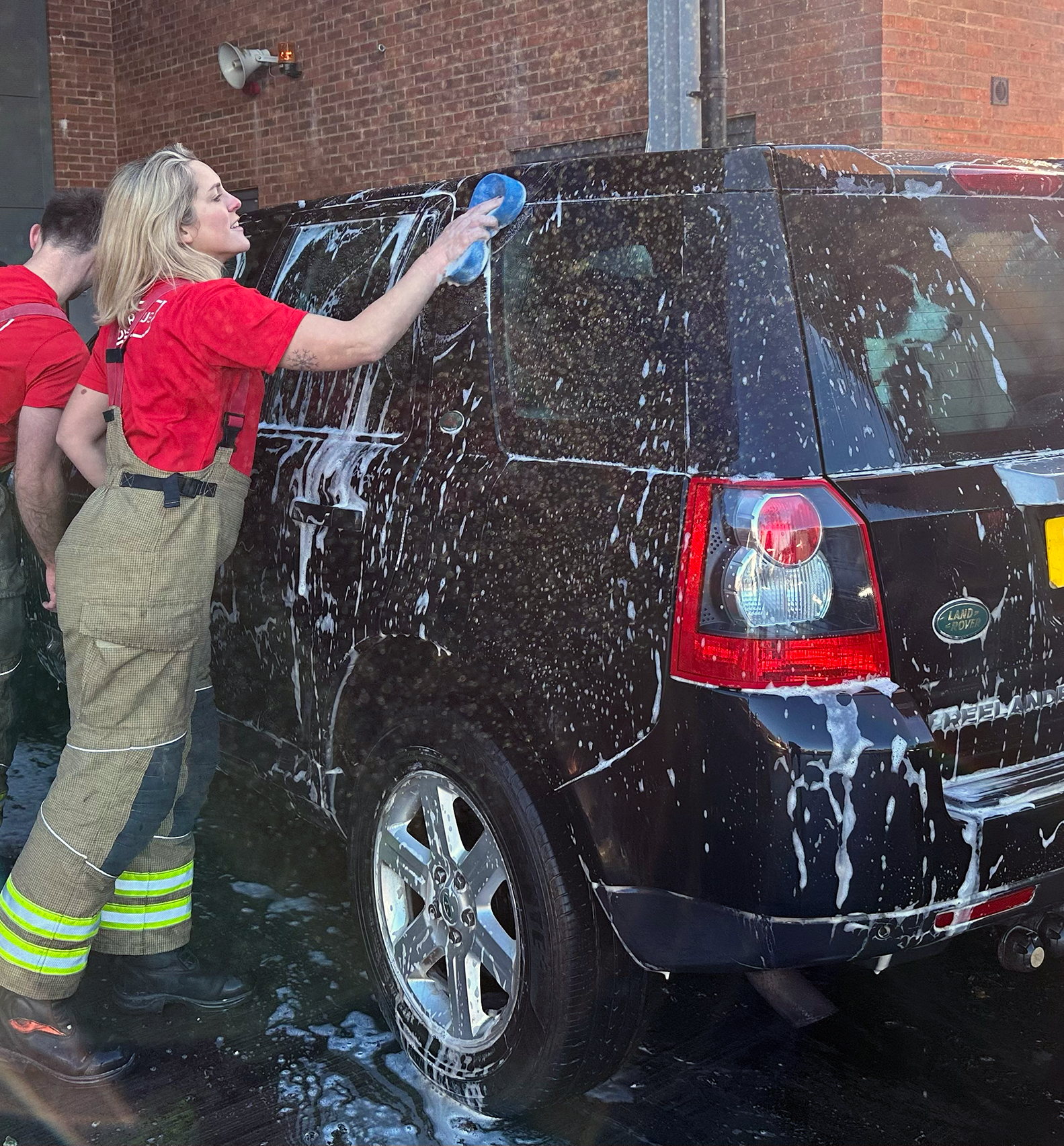 Ledbury fire station car wash