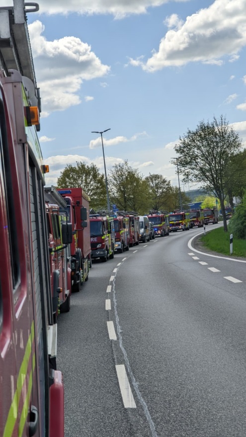 Convoy with second HWFRS appliance