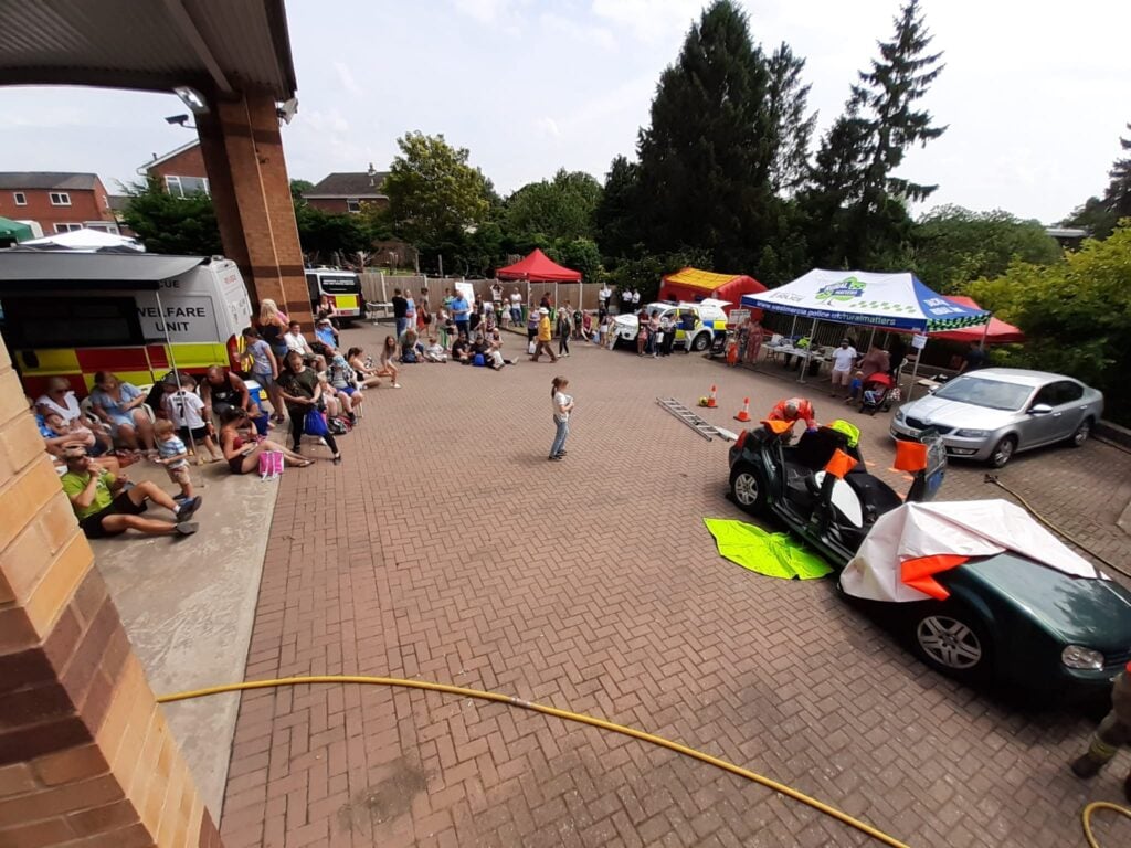 Tenbury Wells Fire Station hosts successful first joint open day with