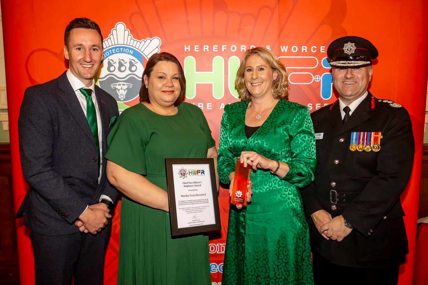 Hereford charity wins Chief Fire Officer’s award