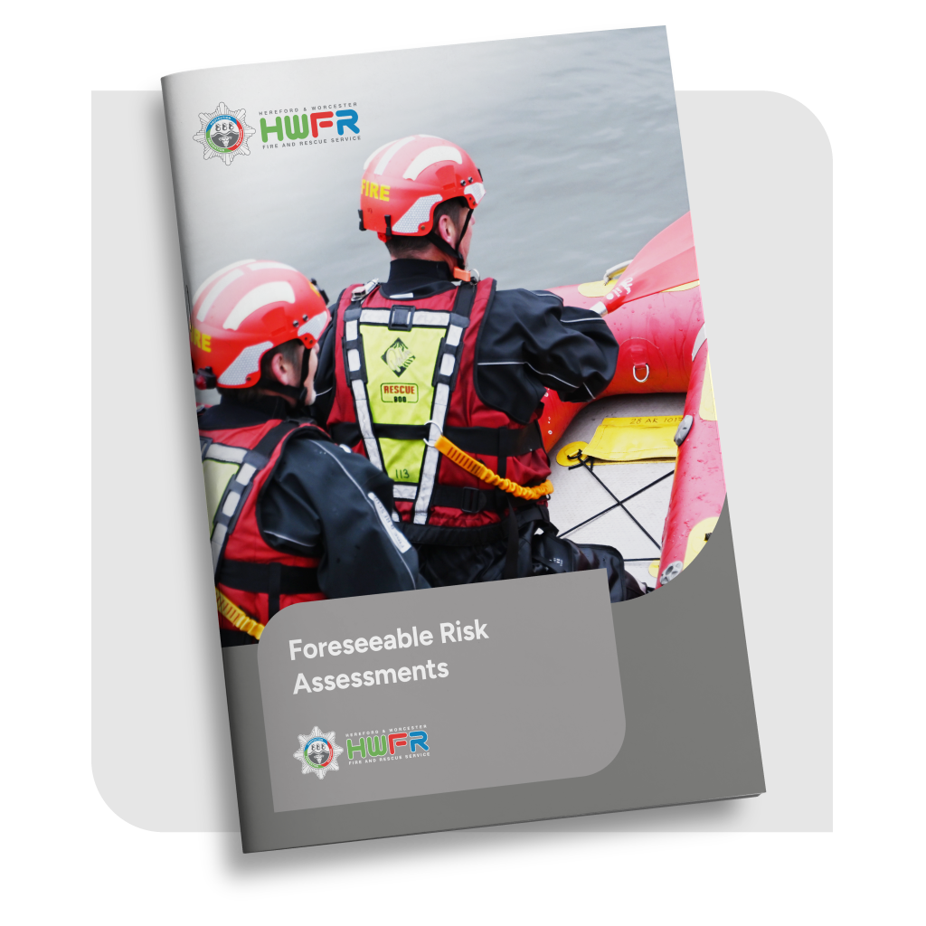 Cover image of the Foreseeable Risk Assessments.