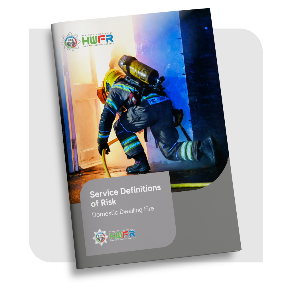 Cover image of the Service Definitions of Risk: Domestic Dwelling Fire.